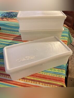 Tupperware Vintage Kracker Keeper - set of three